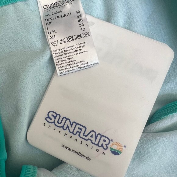 NWT Sunflair Tankini Swim set with Jewel Bold print Size 10 Medium - Picture 6 of 8